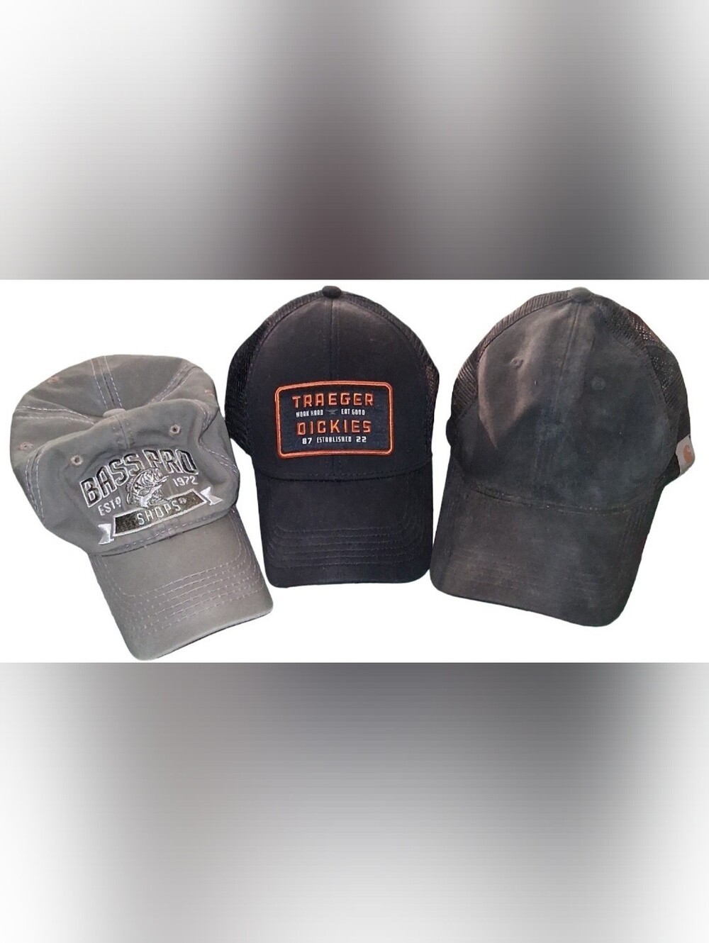 Mens Hat Lot - Carhartt - Dickies - Bass Pro Shop
